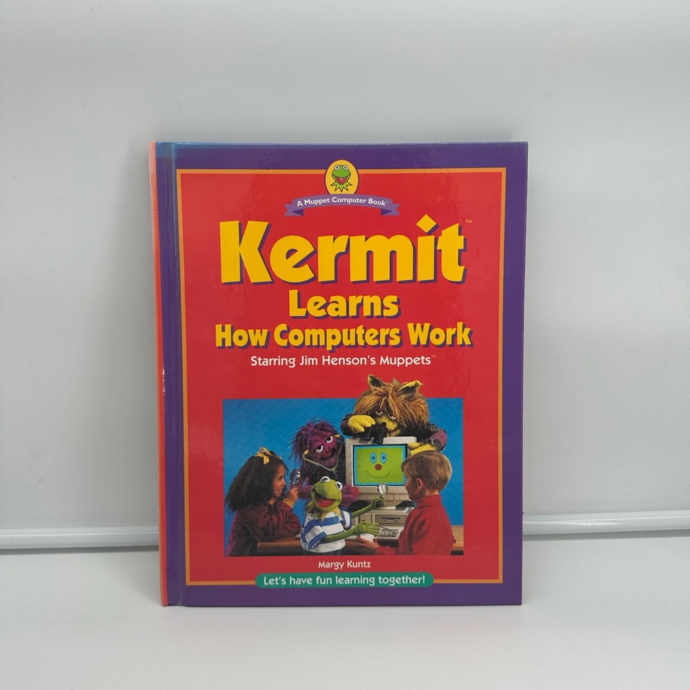 Kermit Learns How Computers Work (A Muppet Computer Book) Vintage